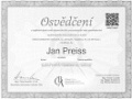 certifikát ČBA
