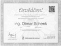 certifikát ČBA
